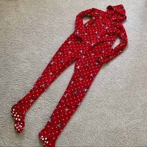 super comfy fleece holiday onesie